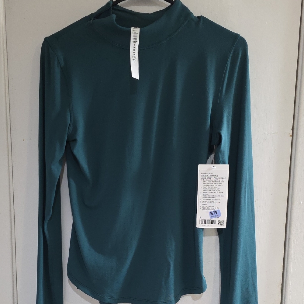 Lululemon Long Sleeve Teal Green